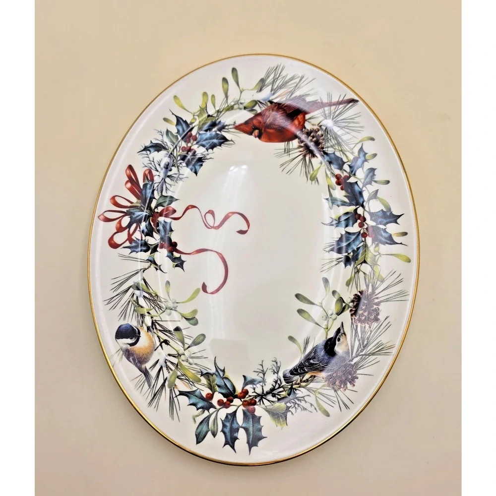 Lenox Winter Greetings Serving Platter 13